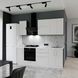 Готова кухня Elegance E-line ПДЧ2 220 Сив Камък снимка 1 | Altek Mebel