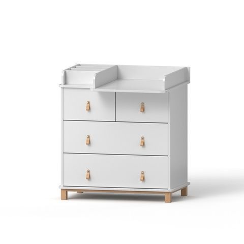 Комод пеленатор Glori с органайзером (ручки бук) 900х510х900 &ndash; Комод пеленатор, артикул 03-30002 | Altek Mebel