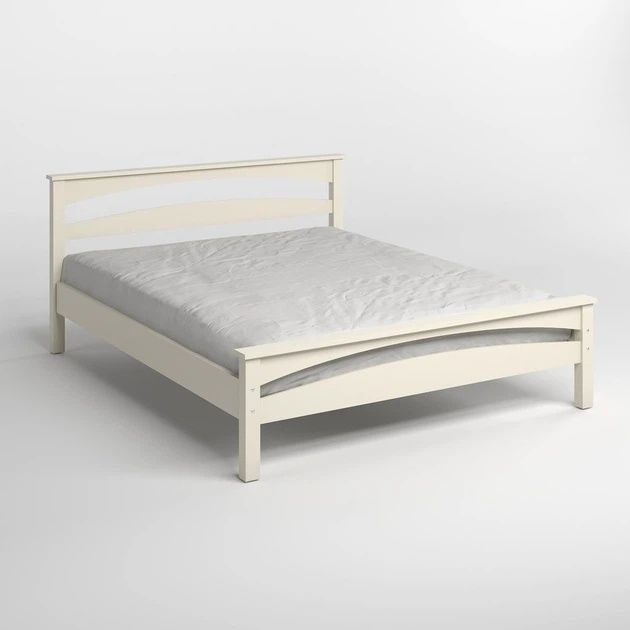 Двуспальная кровать Чикаго Сити Айвори 160&times;190 см &ndash; Кровати, артикул MBG-50021-8 | Altek Mebel