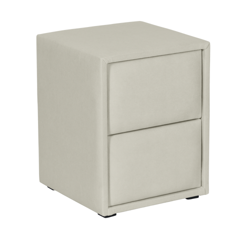 НОЩНО ШКАФЧЕ PERRY LUX VOGUE 01 (КРЕМ 01) &ndash; Нощни шкафчета, артикул 3560424 | Altek Mebel