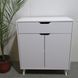 Комод Борн 750 Дуб Артизан (ножки белый) изображение 4 | Altek Mebel