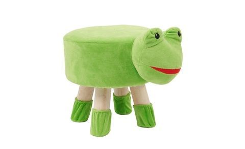 Табуретка KJP4401 FROG (Жаба) Зелена &ndash; Детски столове, артикул 601334 | Altek Mebel