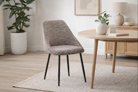 Трапезен стол К-368 кафяво/черно-4бр &ndash; Столове, артикул ERM016648 | Altek Mebel