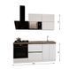 Готова кухня Elite E-line ПДЧ2 180 Дъб сонома снимка 5 | Altek Mebel