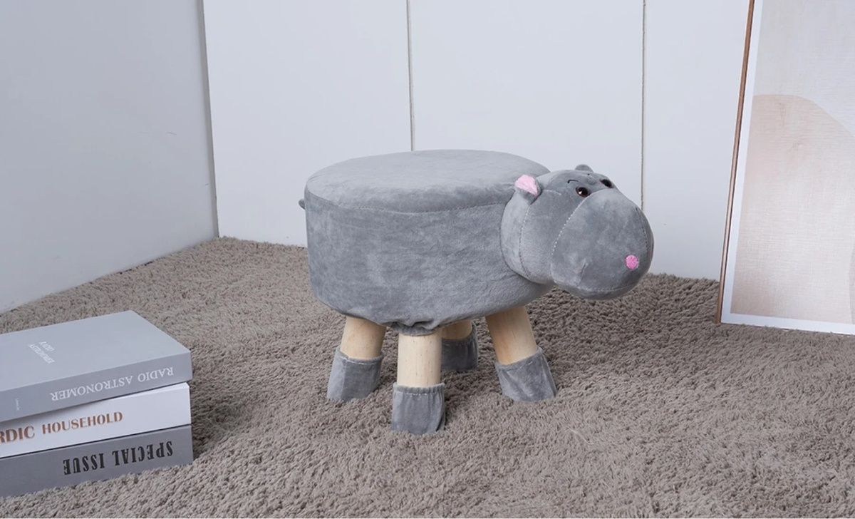 Табурет KJP4401 HIPPO Серый &ndash; Детские стулья, артикул 601332 | Altek Mebel