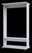 Гардеробна стойка D2 Бял 85x41,6x150 снимка 1 | Altek Mebel