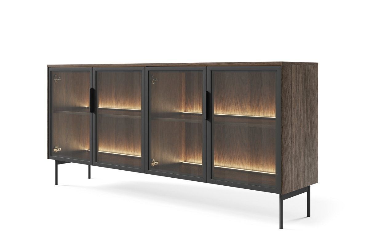 Комод Lumi 4D/181 Дуб дунин &ndash; Комоды, артикул PFH-091383 | Altek Mebel