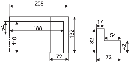 Кухонный уголок Капри  30031 Altek mebel