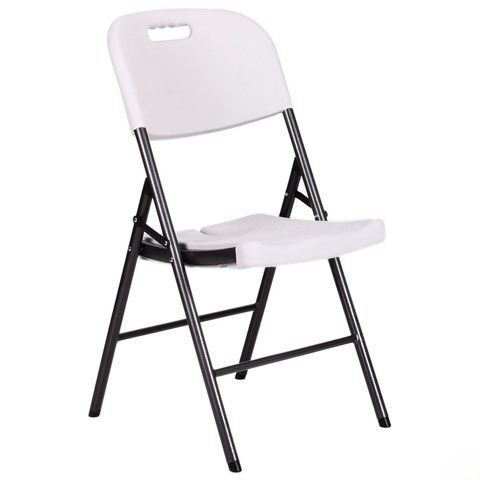 Стул складной KNOX пластик - Белый &ndash; Садовые стулья, артикул 02-555362 | Altek Mebel