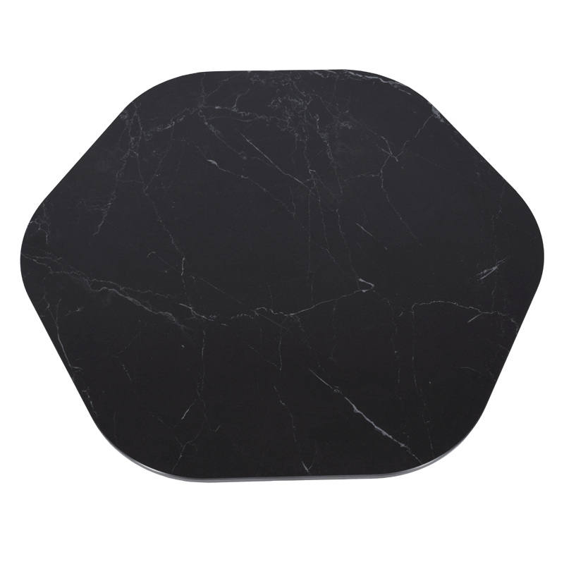 ЖУРНАЛЬНЫЙ СТОЛ NAROL 2 - 60*45 - ЧЁРНЫЙ - КЕРАМИКА &ndash; Журнальные столики, артикул 3530723 | Altek Mebel