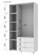 Комплект шкафов Gelar Кашемир 2+3 ДСП 193.7х49.5х203.4 изображение 11 | Altek Mebel