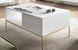 Холна маса Nova L104 1S Бял (Златни крачета) снимка 1 | Altek Mebel