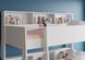 Двухъярусная кровать SWAY 90х200 Белый изображение 3 | Altek Mebel