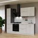 Готова кухня Vector E-line ПДЧ2 240 Бял снимка 1 | Altek Mebel