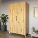 Шкаф Борн 1200 Дуб Артизан (ножки белые) изображение 1 | Altek Mebel