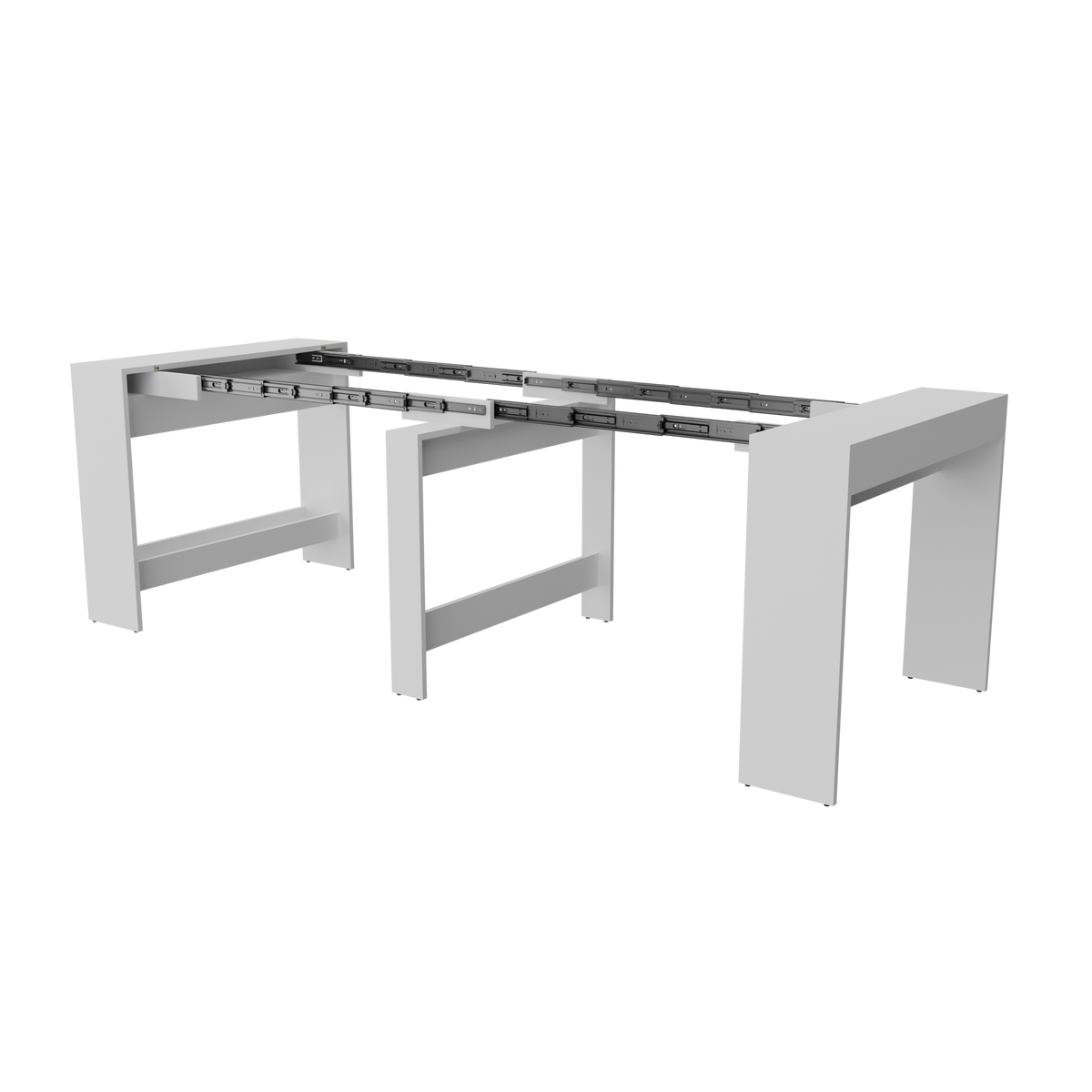 Разтегателна трапезна маса ПИТОН ЛАЙТ бял 1-10002-1 Altek mebel