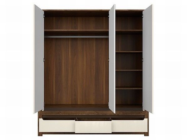 Шкаф RUSO SZF2D1M3S &ndash; Распашные шкафы, артикул ERM016552 | Altek Mebel
