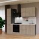 Готова кухня Vector E-line ПДЧ2 240 Дъб Сонома снимка 1 | Altek Mebel