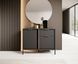 Комод Clars 2DS/104 Антрацит изображение 1 | Altek Mebel