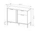 Комод Clars 2DS/104 Антрацит изображение 5 | Altek Mebel