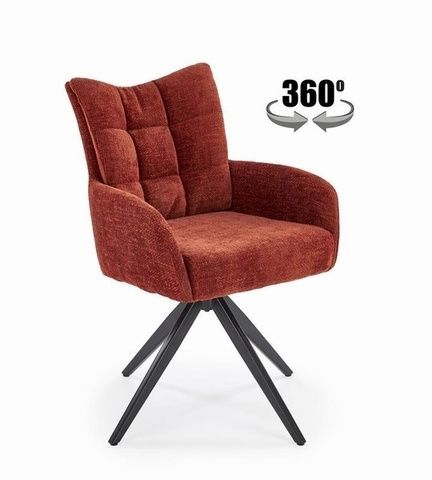 Обеденный стул К-540 канела/черный &ndash; Стулья, артикул ERM-16816 | Altek Mebel