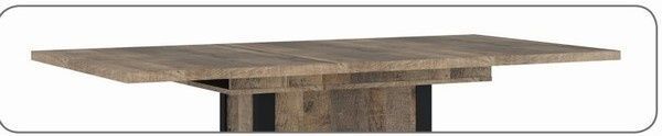Обеденный стол раздвижная EMILI &ndash; Раздвижные столы, артикул ERM016474 | Altek Mebel