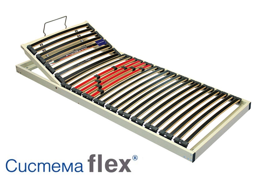 Каркас кровати РосМари Система Flex опция Г 72x190 112021 Altek mebel