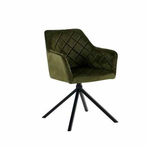 Обеденный стул К-375 оливковый/черный &ndash; Стулья, артикул ERM016620 | Altek Mebel