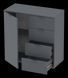 Комод Ron 1 Графит 80х38х81 изображение 4 | Altek Mebel