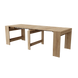 Разтегателна трапезна маса ПИТОН ЛАЙТ дъб сонома 1-10002-2 снимка 6 Altek mebel, България