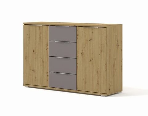 Скрин DENVER DV-301 дъб артисан &ndash; Скринове, артикул ERM016686 | Altek Mebel