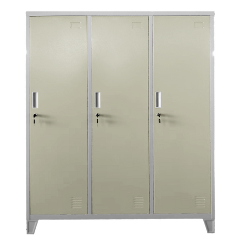 МЕТАЛЕН ШКАФ CR-1604-3 JZ - СИВ/БЕЖОВ &ndash; Рафтове и шкафове за документи, артикул 3580175_92 | Altek Mebel