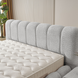 КРОВАТЬ RODOS 140X200 BUKLET 325326 (СВ.СЕРЫЙ 326) изображение 3 | Altek Mebel