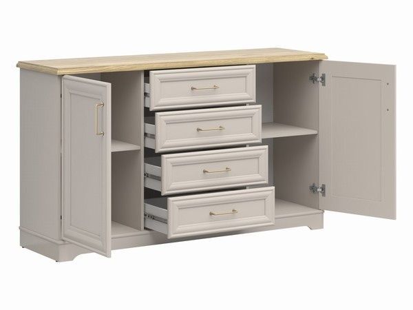 Скрин ANGA KOM2D4S &ndash; Скринове, артикул ERM016605 | Altek Mebel