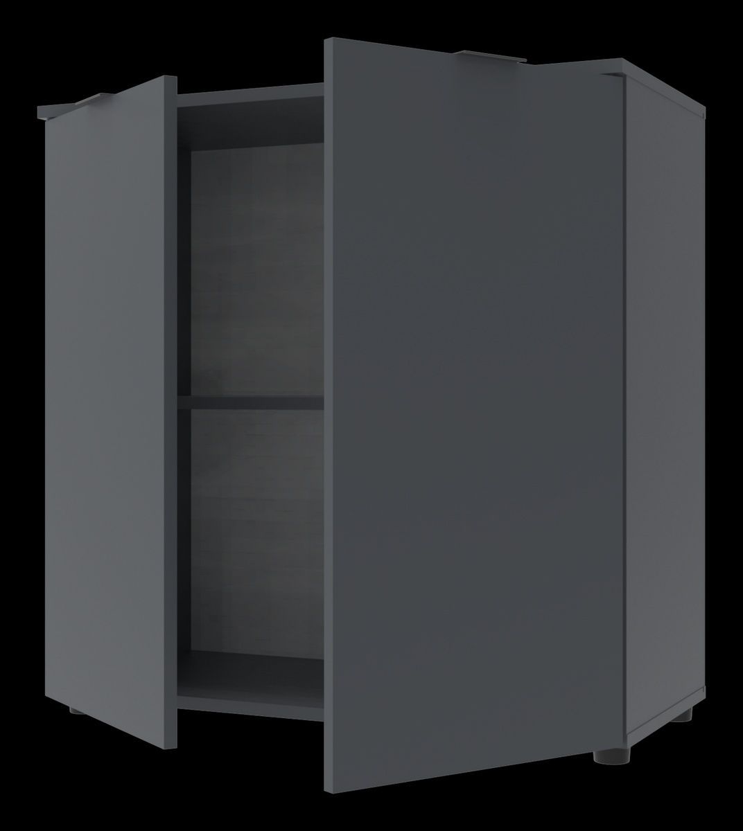 Комод Ron 3 Графит 80х38х81 &ndash; Комоды, артикул 04-41516002 | Altek Mebel