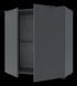 Комод Ron 3 Графит 80х38х81 изображение 3 | Altek Mebel