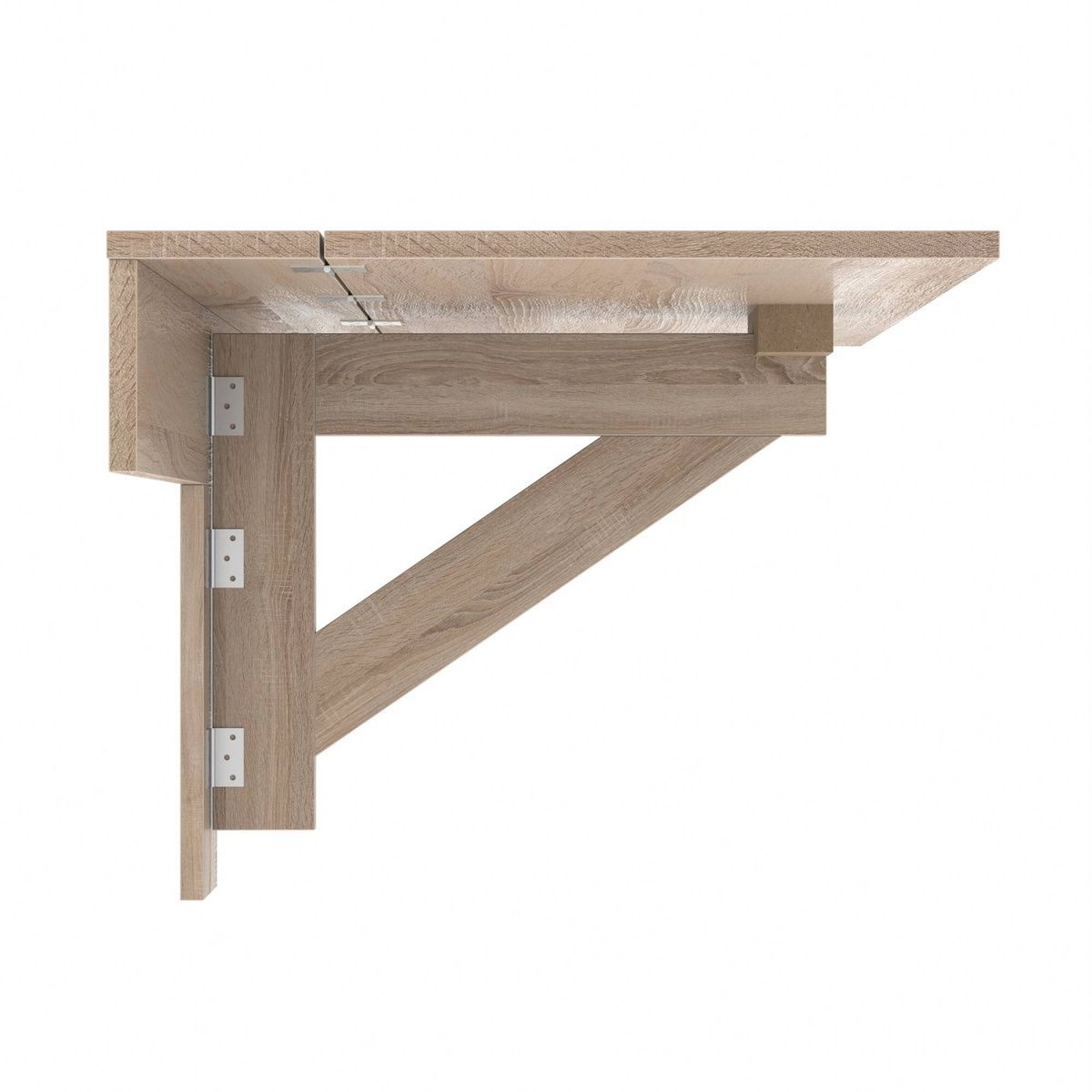 Сгъваема маса за стена МИНИ ЛАЙТ дъб сонома &ndash; Сгъваеми маси, артикул 1-10015 | Altek Mebel