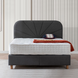 КРОВАТЬ DELUX PREMIUM 160X200 - АНТРАЦИТ изображение 3 | Altek Mebel