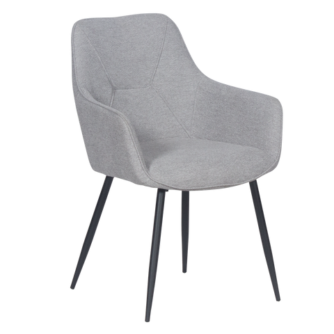 ОБЕДЕННЫЙ СТУЛ BARNET СЕРЫЙ CM &ndash; Стулья, артикул 3532329 | Altek Mebel