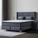 КРОВАТЬ BELLA 160X200 BABY FACE 29 (ГРАФИТ 29) изображение 1 | Altek Mebel