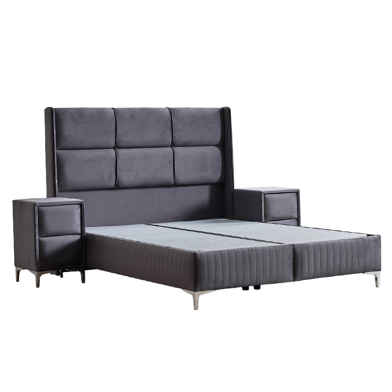 КРОВАТЬ BELLA 160X200 BABY FACE 29 (ГРАФИТ 29) &ndash; Кровати, артикул 3560332 | Altek Mebel
