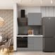 Готова кухня Vision E-line ПДЧ2 140 Графит снимка 1 | Altek Mebel