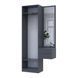 Портманто Сола 1+2 105х40х215 см Графит  снимка 3 | Altek Mebel