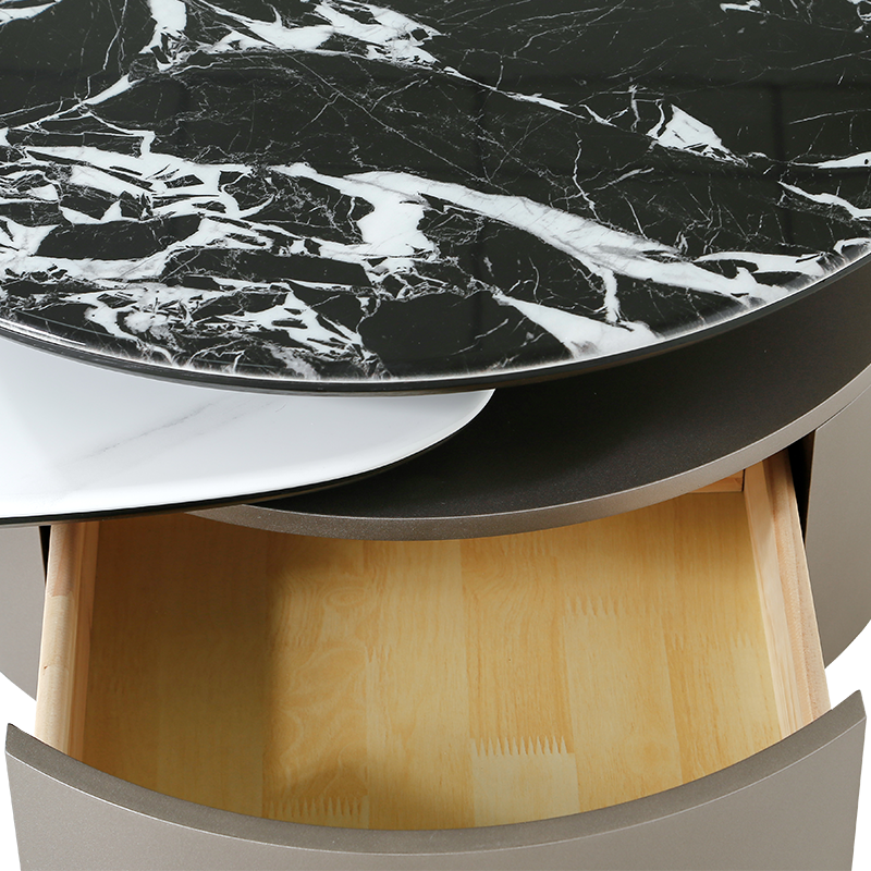 ЖУРНАЛЬНЫЙ СТОЛ BAKER - БЕЛО-ЧЕРНЫЙ &ndash; Журнальные столики, артикул 35307452 | Altek Mebel