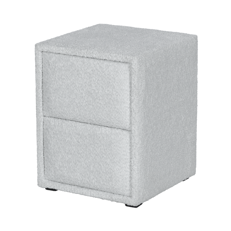НОЩНО ШКАФЧЕ CANCUN ANTHOLOGY SILVER &ndash; Нощни шкафчета, артикул 3560403_2 | Altek Mebel