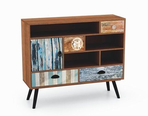 Шкаф MEZO KM-3 &ndash; Рафтове и етажерки, артикул ERM016493 | Altek Mebel