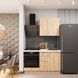 Готова кухня Vision E-line ПДЧ2 140 Дъб крафт голд снимка 1 | Altek Mebel