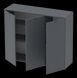 Скрин Ron 6 Графит 120x38x100 снимка 4 | Altek Mebel
