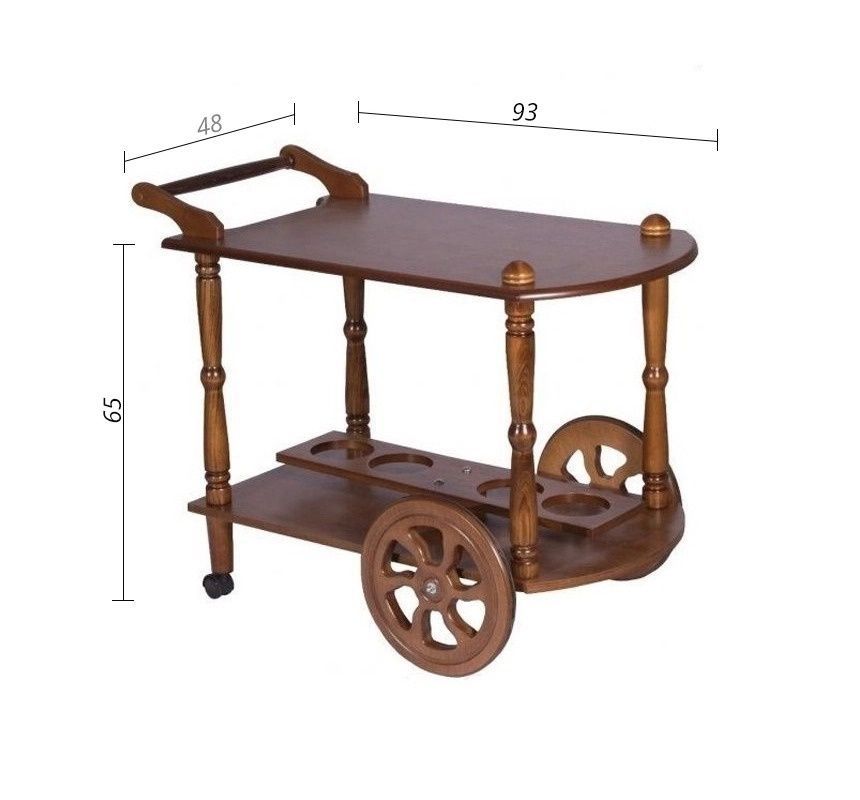 Сервираща маса КЕМРИ Бял &ndash; Помощни маси, артикул ML50492 | Altek Mebel