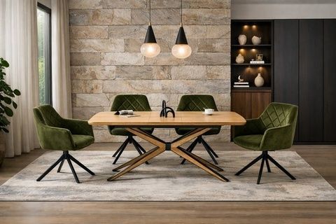 Трапезна маса разтегателна SEBASTIAN &ndash; Разтегателни маси, артикул ERM016615 | Altek Mebel